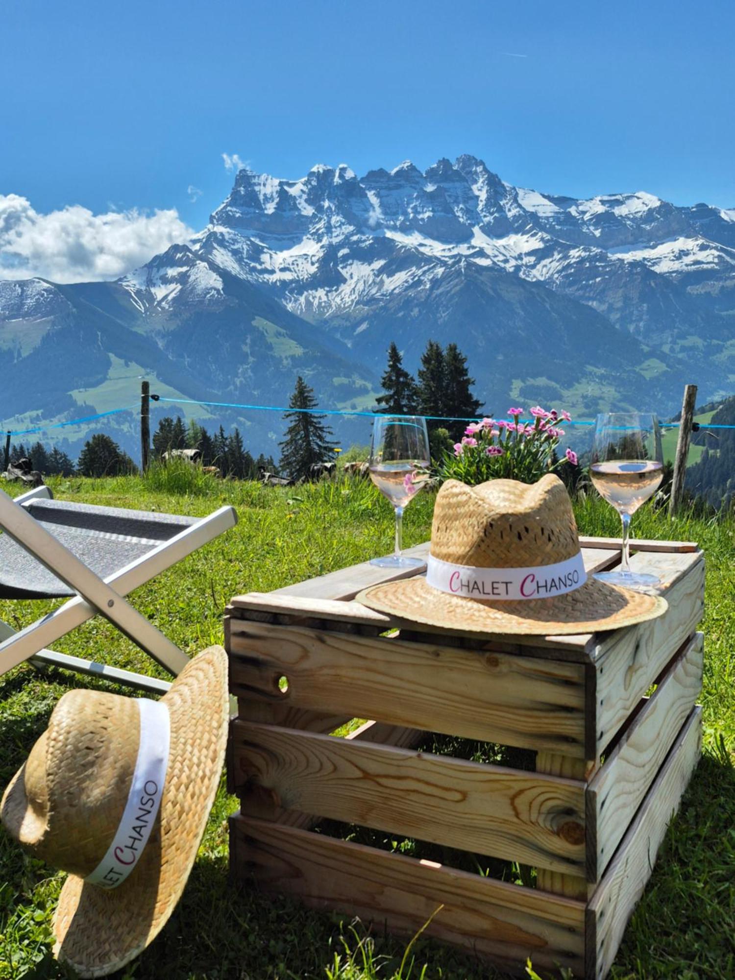 Chalet Chanso Morgins Exterior foto
